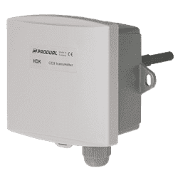 Toon details voor CO2-transmitter en PI-regelaar voor kanaalmontage serie HDK Afbeelding van CO2-transmitter en PI-regelaar voor kanaalmontage serie HDK