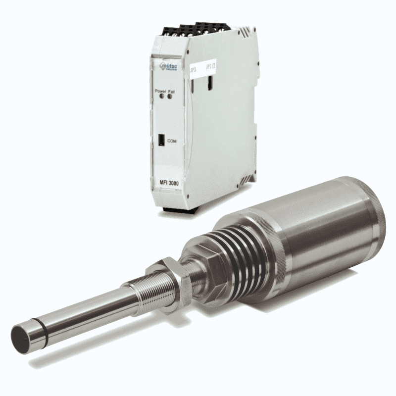 Débitmètre massique FineTek série MF3000 pour poudre, granulés et granulats