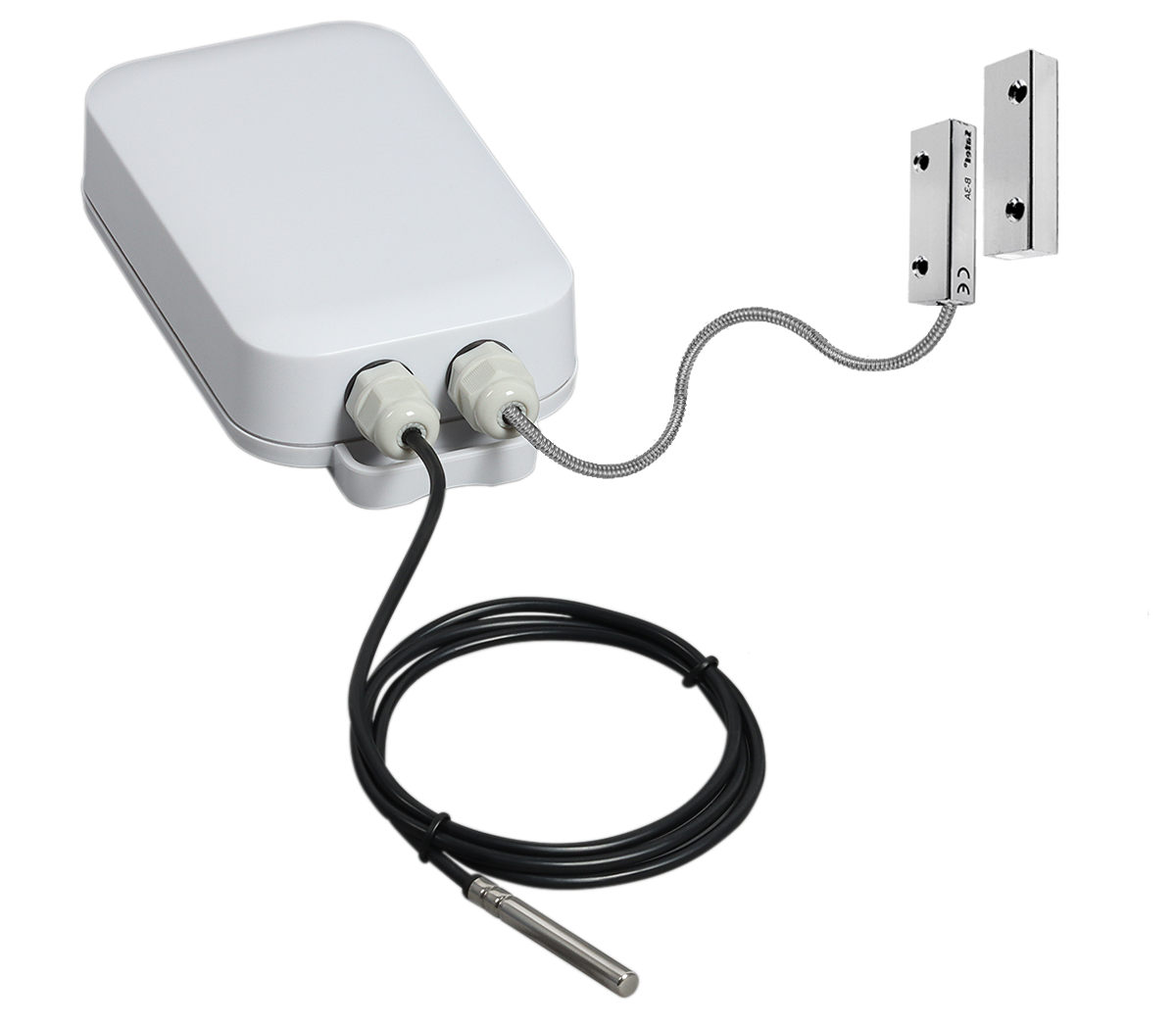 ANB-TEX-IP67-DC60-3M - enregistreur de données NB-IoT avec capteur de température externe et contact de porte industriel