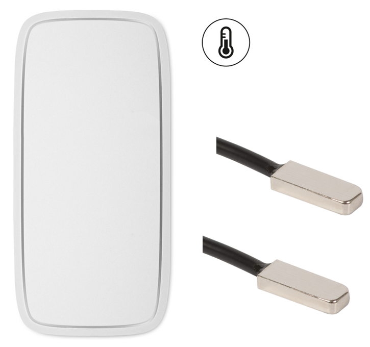 ANB-2TEX-3M-S1 Enregistreur de données NB-IoT – Mesures de température avec deux capteurs externes (de surface) (3m)