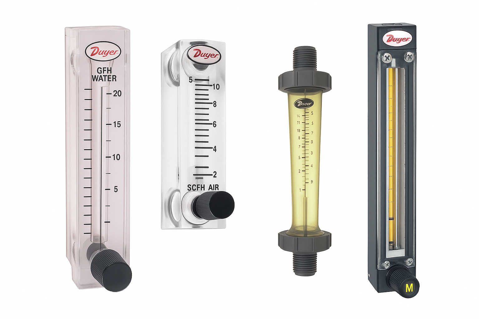 Comment corriger un débitmètre à zone variable pour la pression, la température et le médium ?